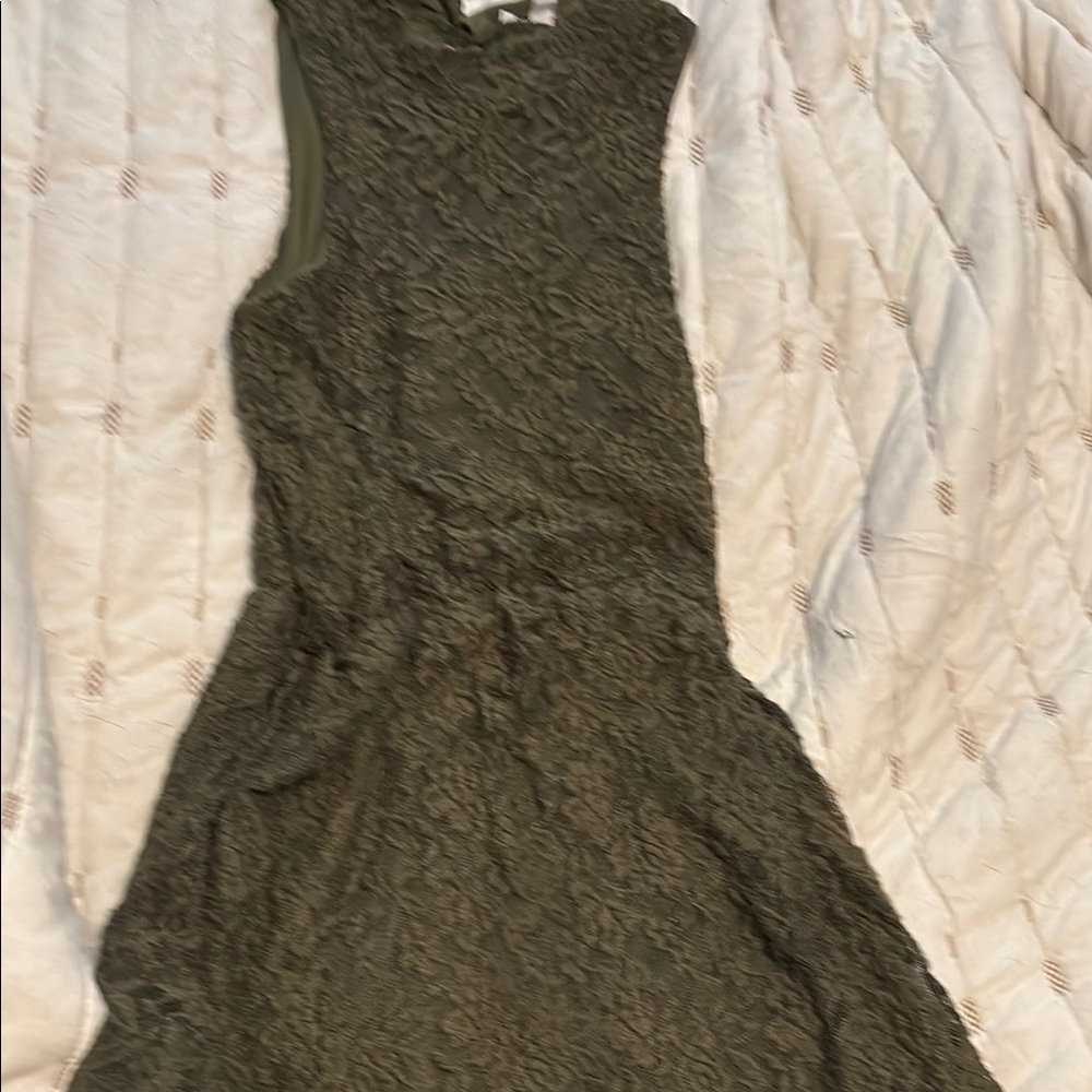 Velvet Torch Black Sheath Midi Dress Mock Neck Sleeveless